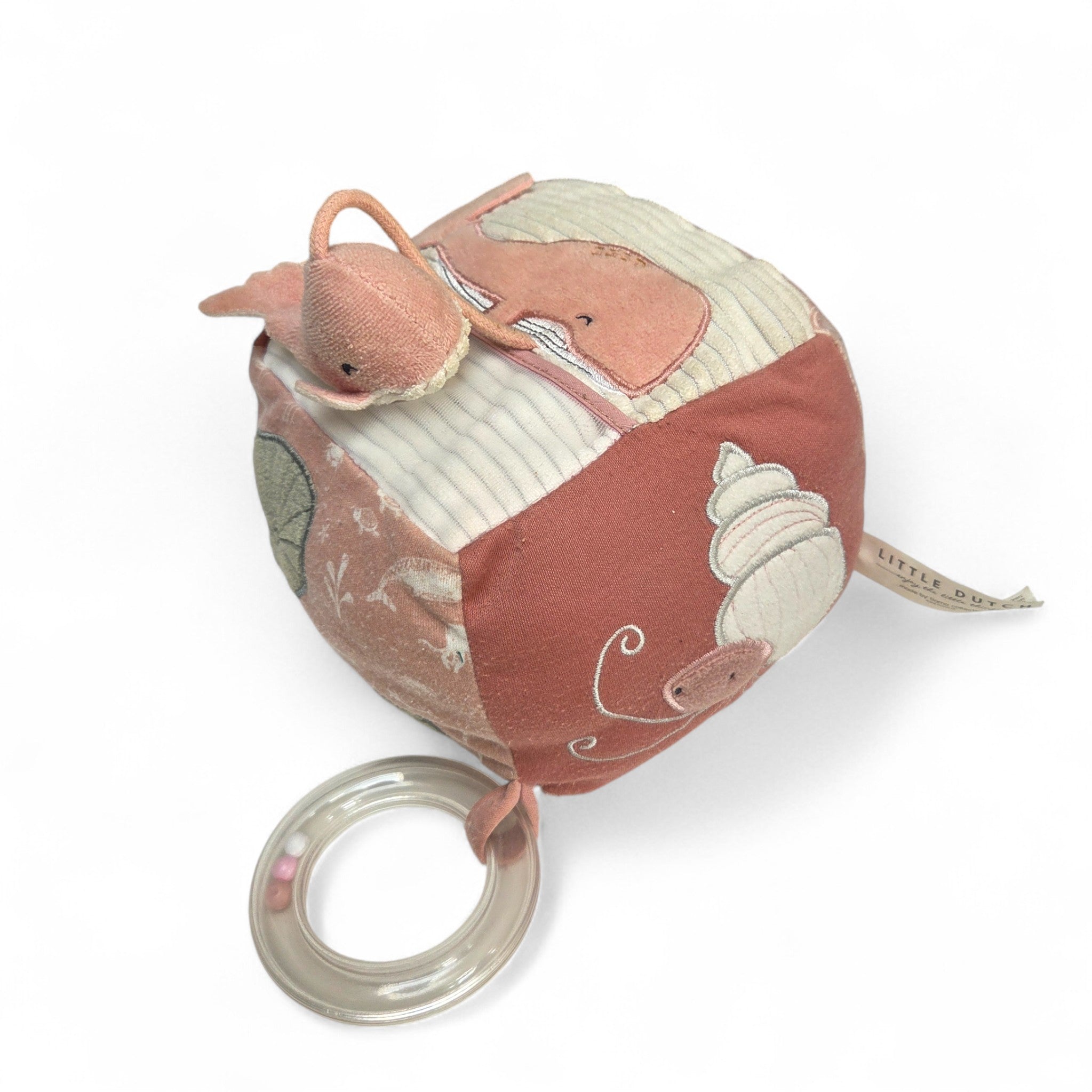 Little Dutch activiteitenkubus oceaan roze