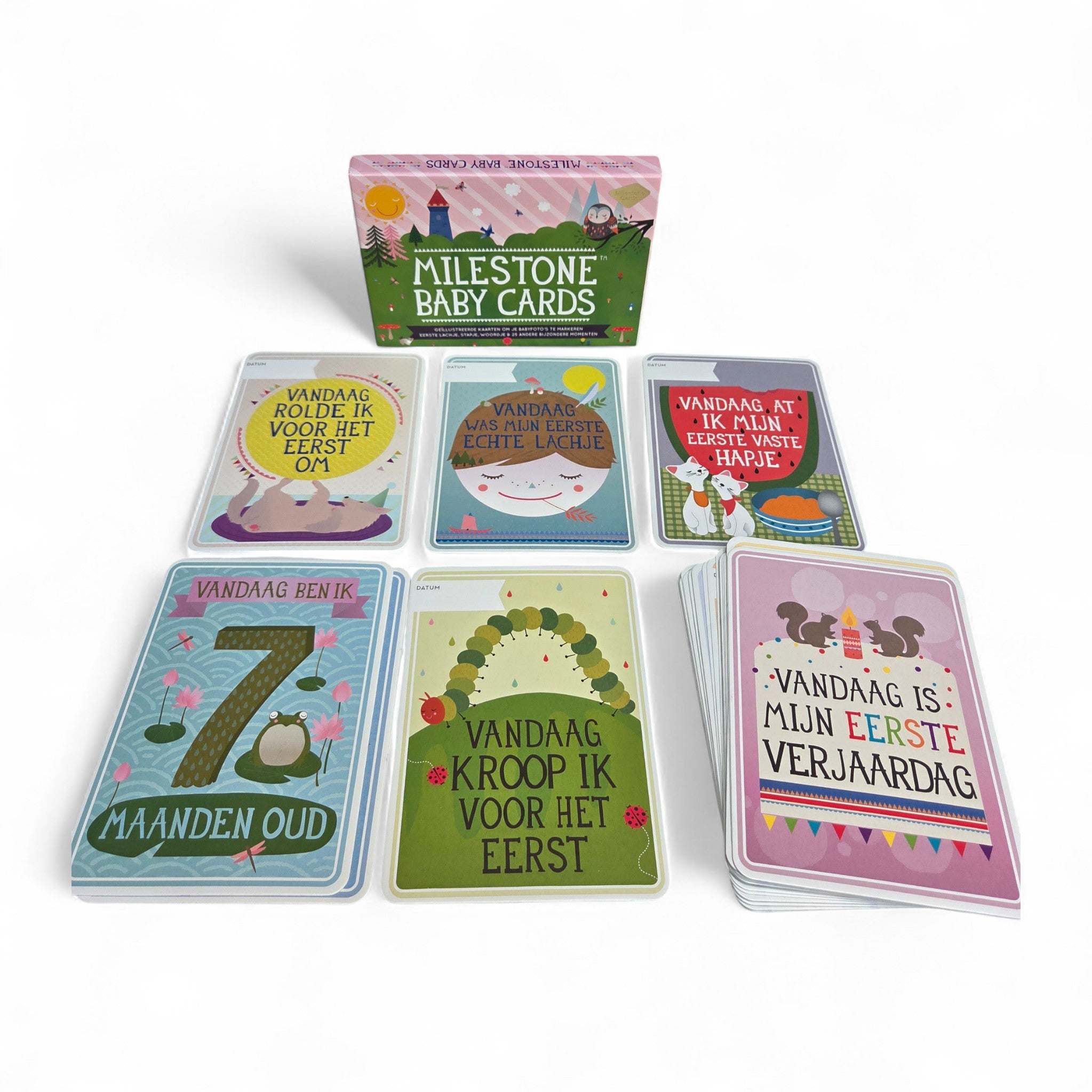 Milestone baby cards