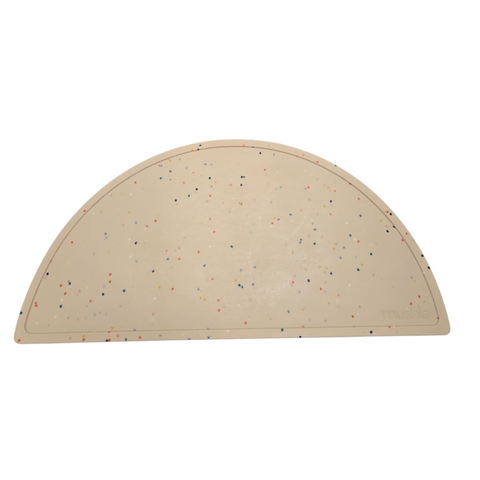 Mushie silicone placemat confetti