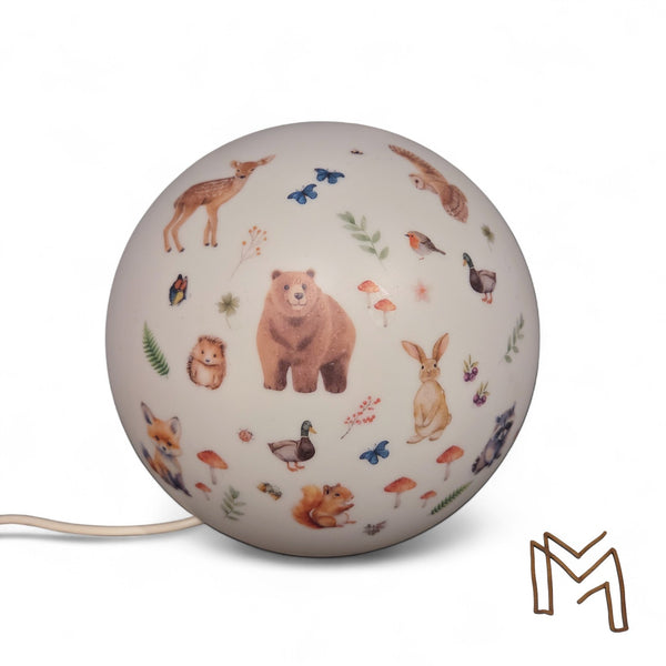Nachtlampje bosdieren