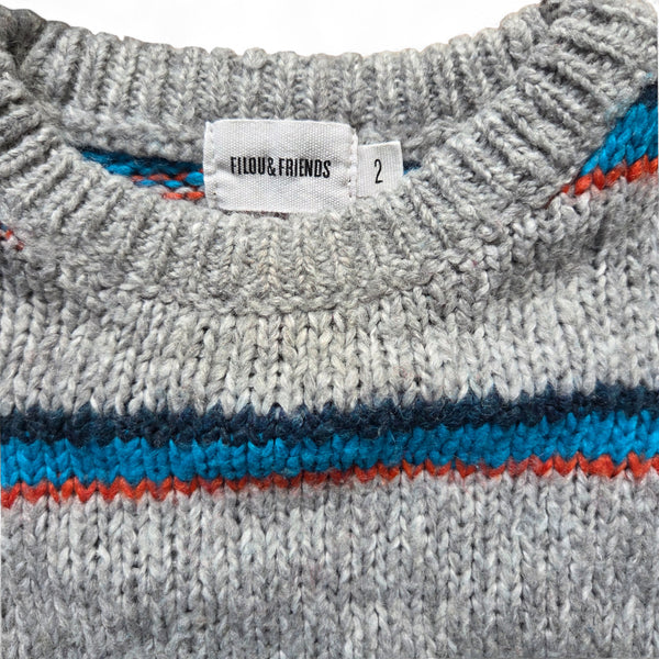 Trui gebreid Filou & Friends - 2 jaar