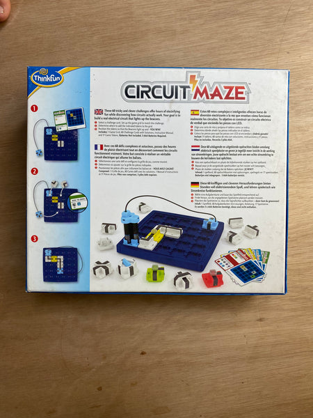 Think fun circuit maze