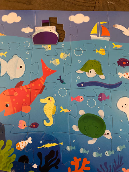 Puzzel sous la mer, Djeco