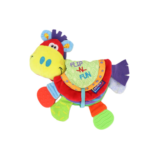 Stoffen knisperboekje Flip 'n fun