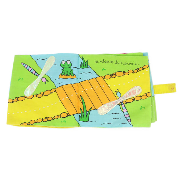 Stoffen knisperboekje 'La poule'