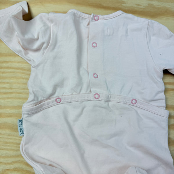 Baby Filou, licht roze kruippakje, maat 1m