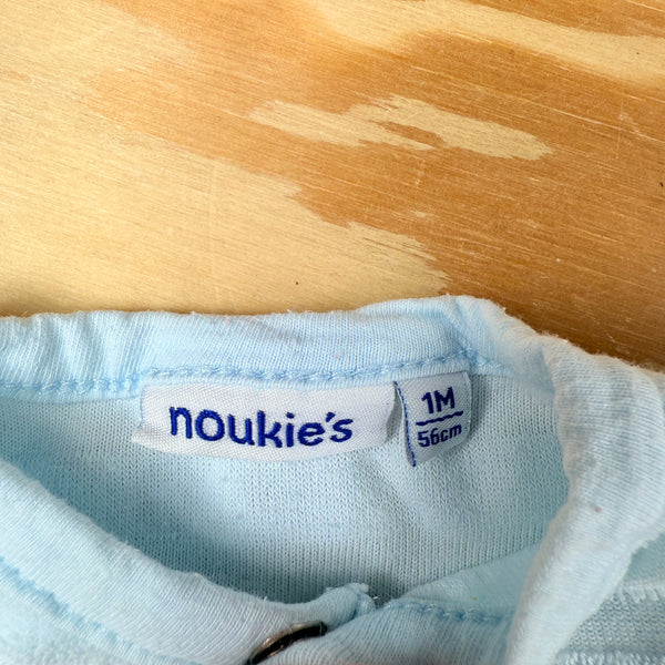 Noukie's warmere lichtblauwe pyjama, maat 56