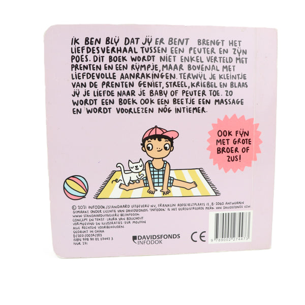 Boek 'Ik ben blij dat jij er bent' Eva Mouton