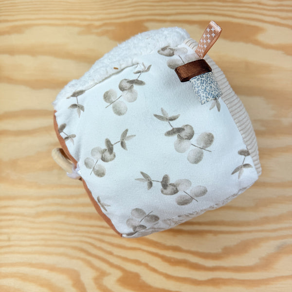 zachte speelkubus olifant