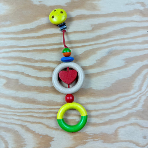 gekleurd speeltje voor op kledij