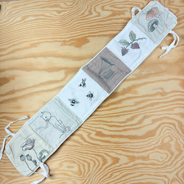 speelboekje voor box, paddenstoelen