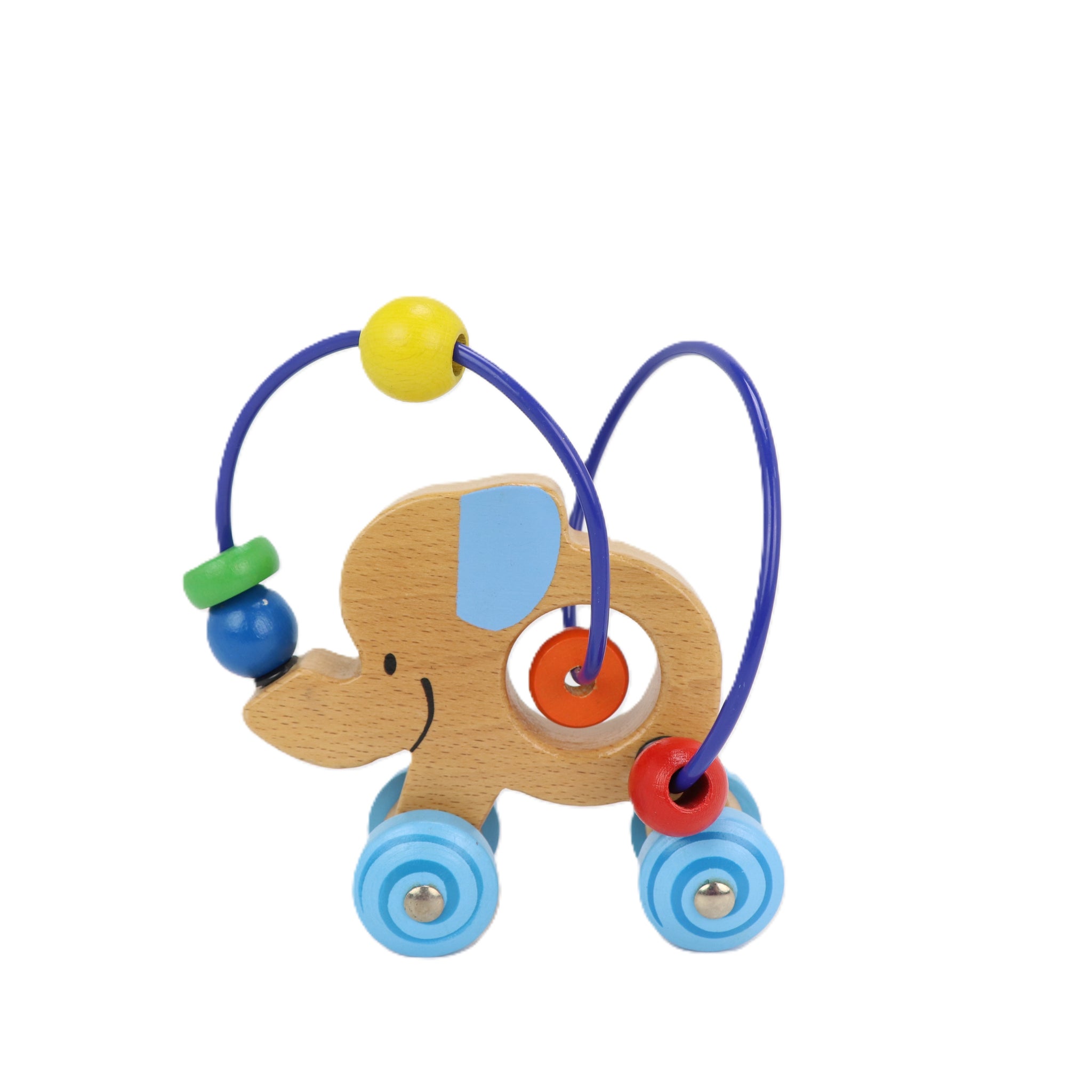 Rijdende kralenbaan olifant