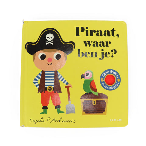 Boek met vilten flapjes 'Piraat, waar ben je?'