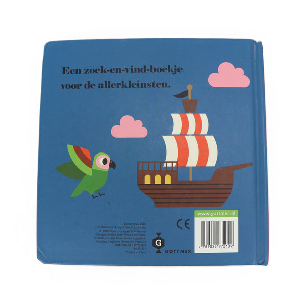 Boek met vilten flapjes 'Piraat, waar ben je?'