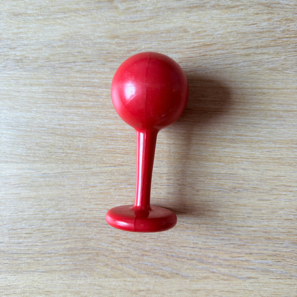 retro rode rammelaar