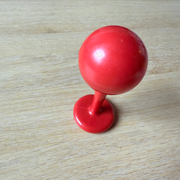 retro rode rammelaar