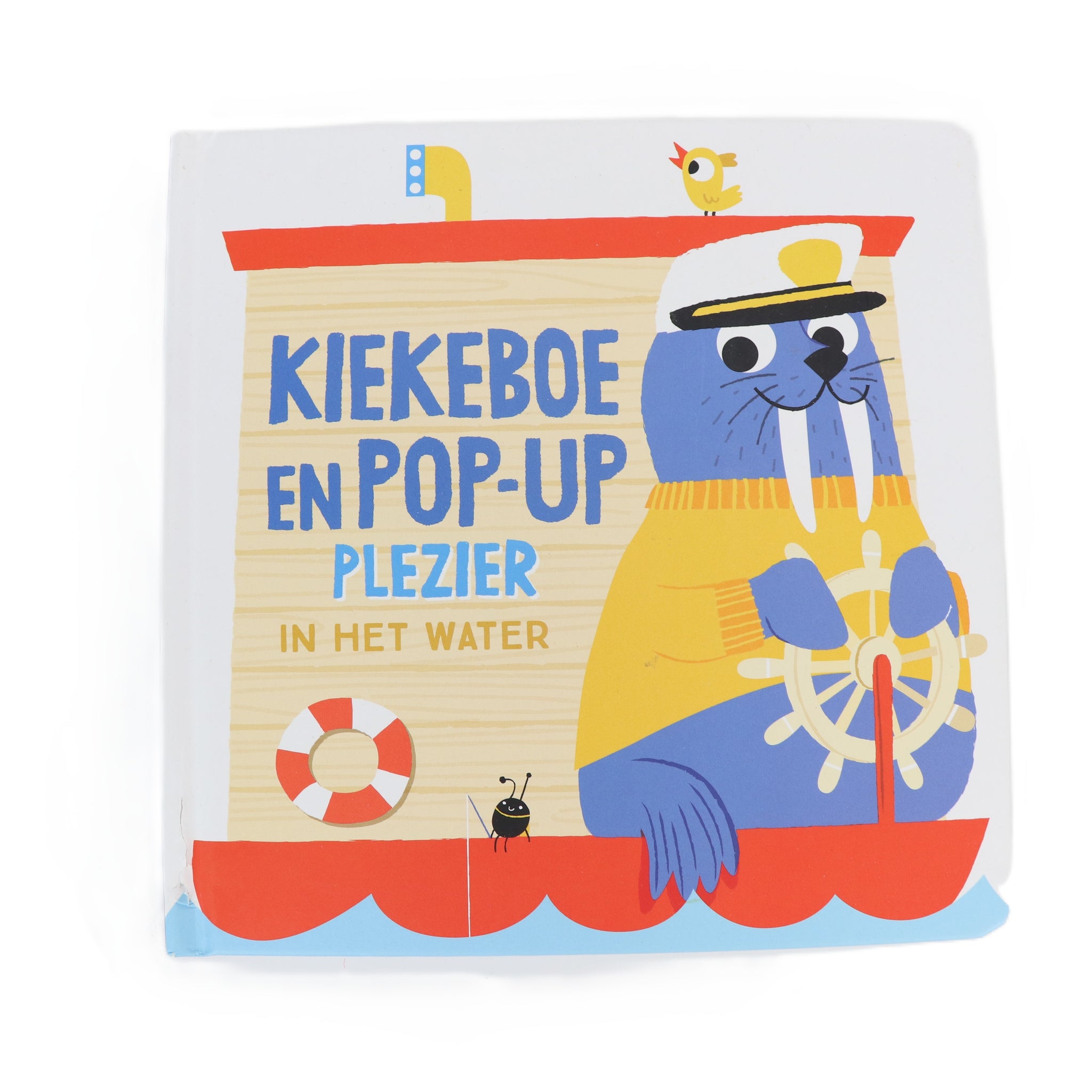 Boek 'Kiekeboe en pop-up plezier in het water'