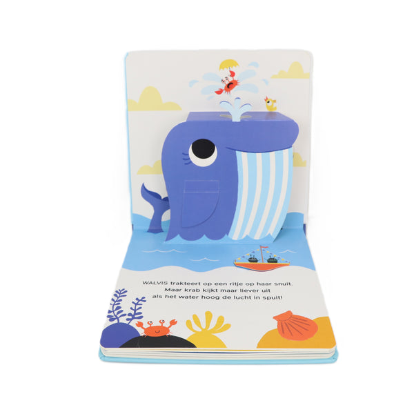 Boek 'Kiekeboe en pop-up plezier in het water'