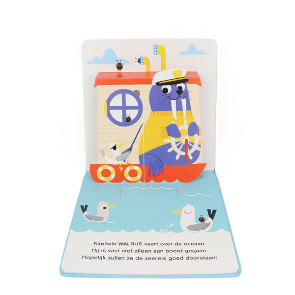 Boek 'Kiekeboe en pop-up plezier in het water'