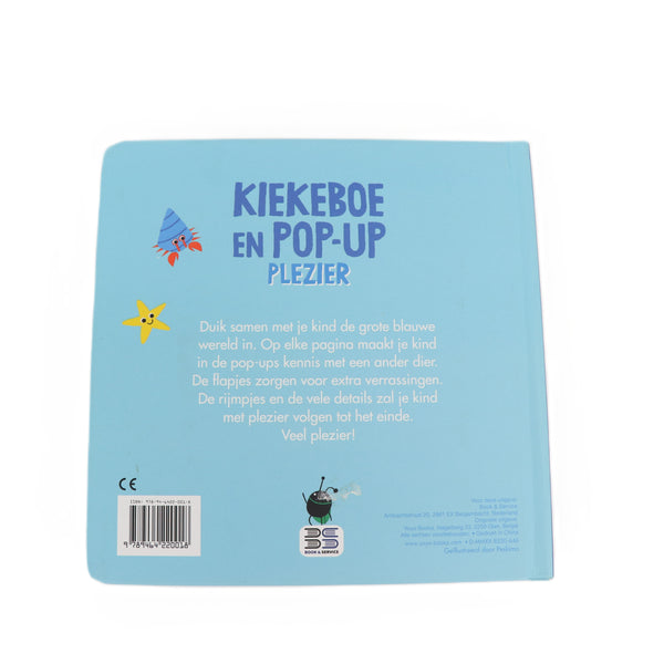 Boek 'Kiekeboe en pop-up plezier in het water'