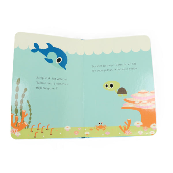 Boek 'Waar is de bal van Jumpi?'