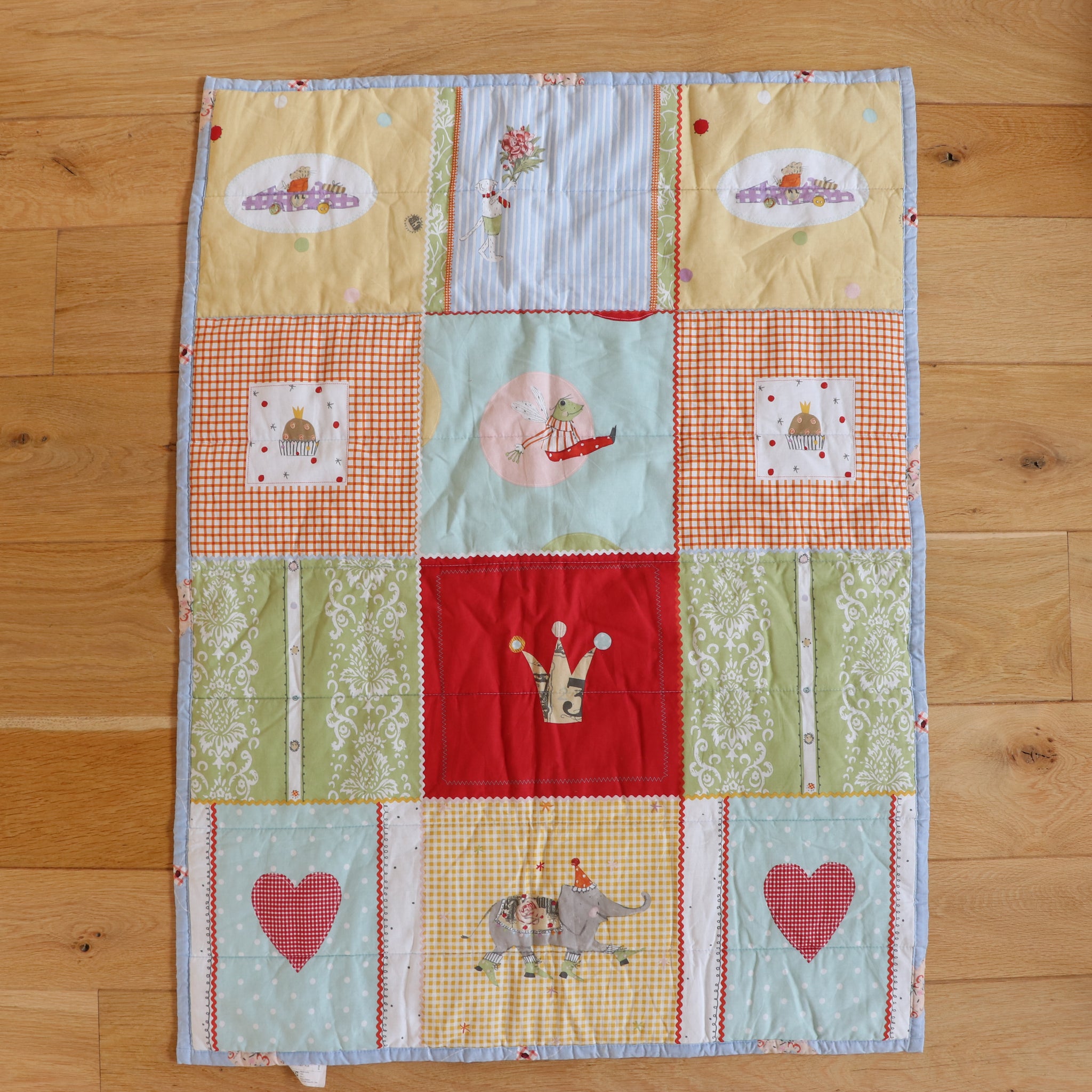 Speelmat/deken retro patchwork