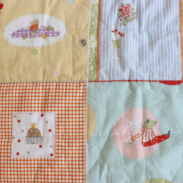 Speelmat/deken retro patchwork