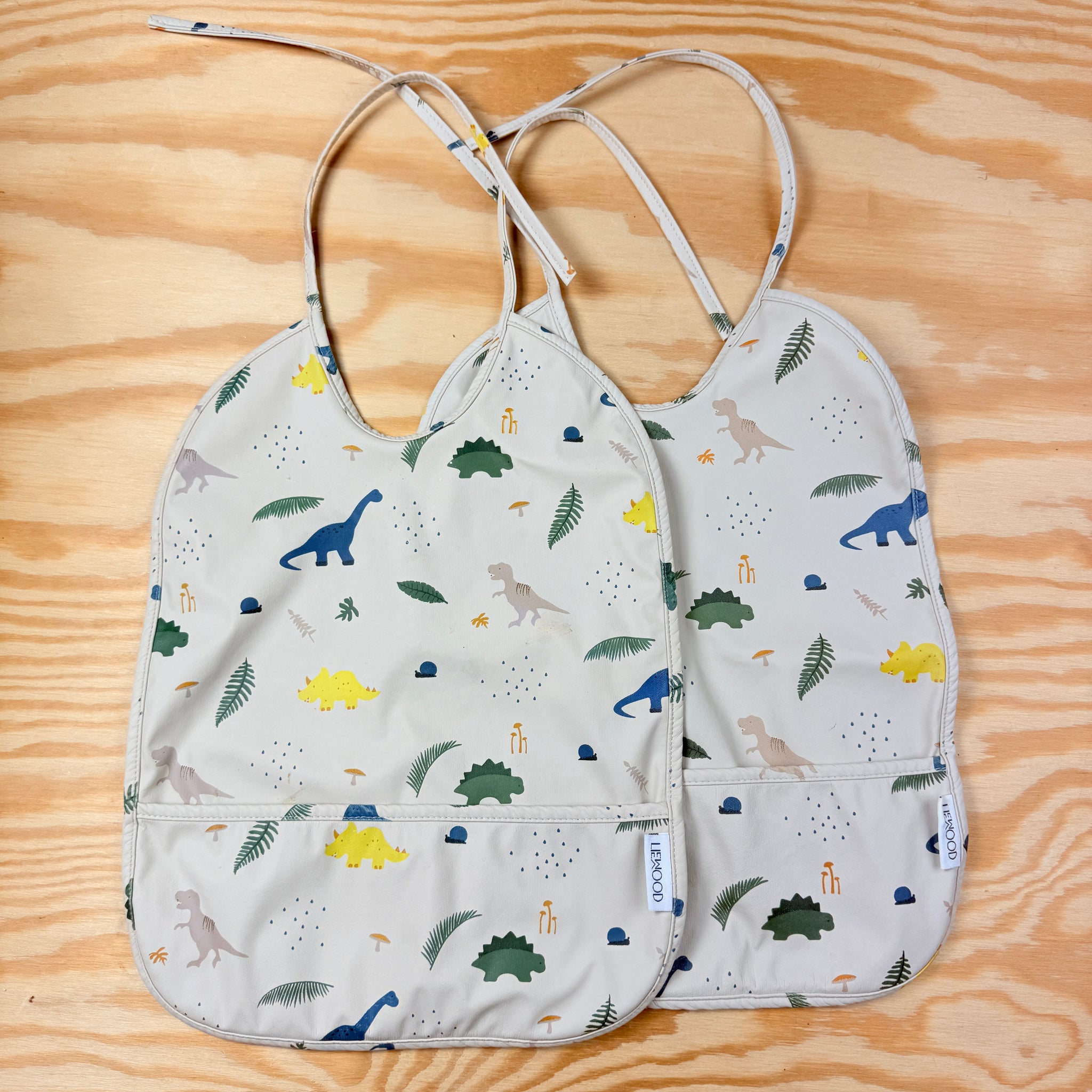 Liewood: 2 waterdichte slabben dino