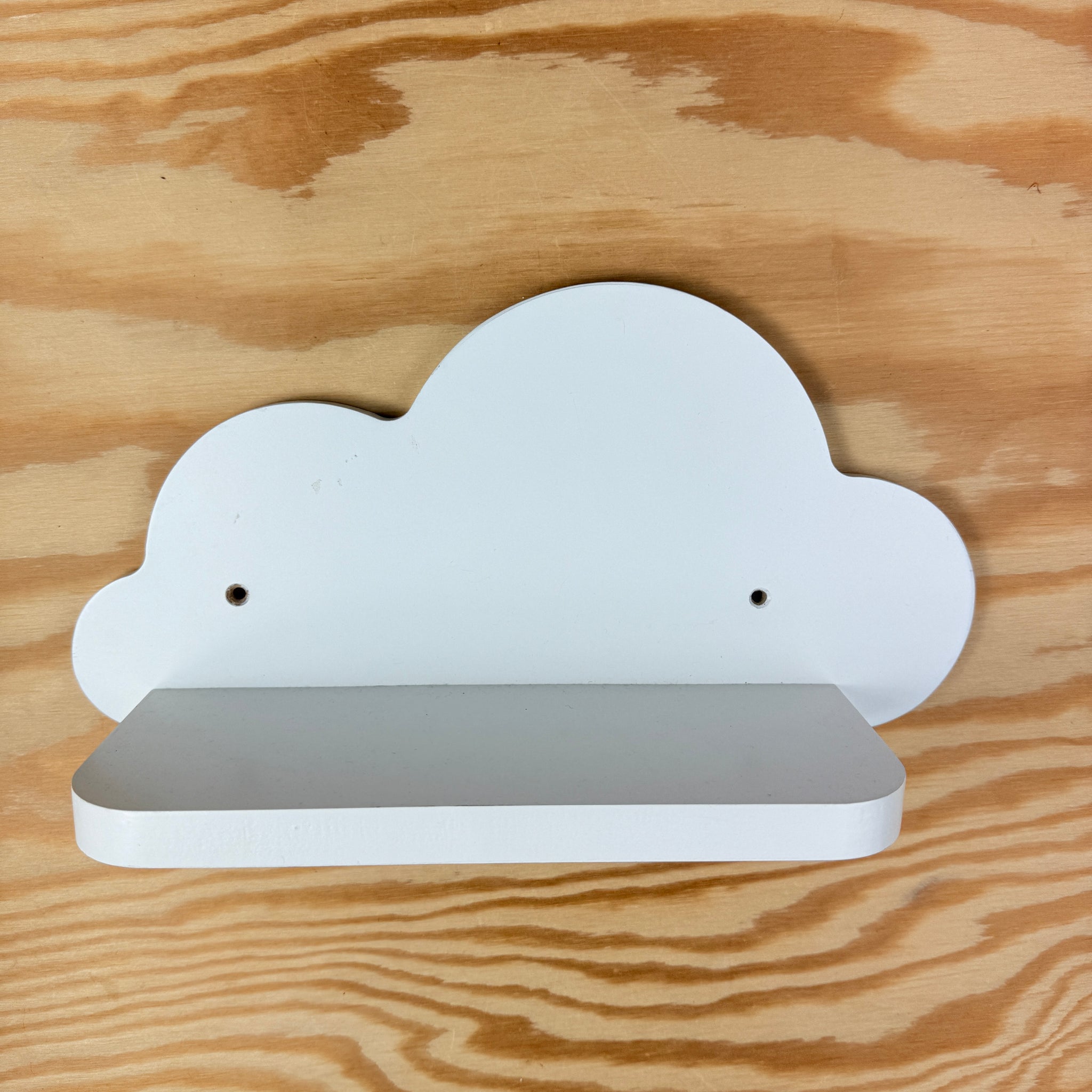 wanddecoratie wolkje met plankje