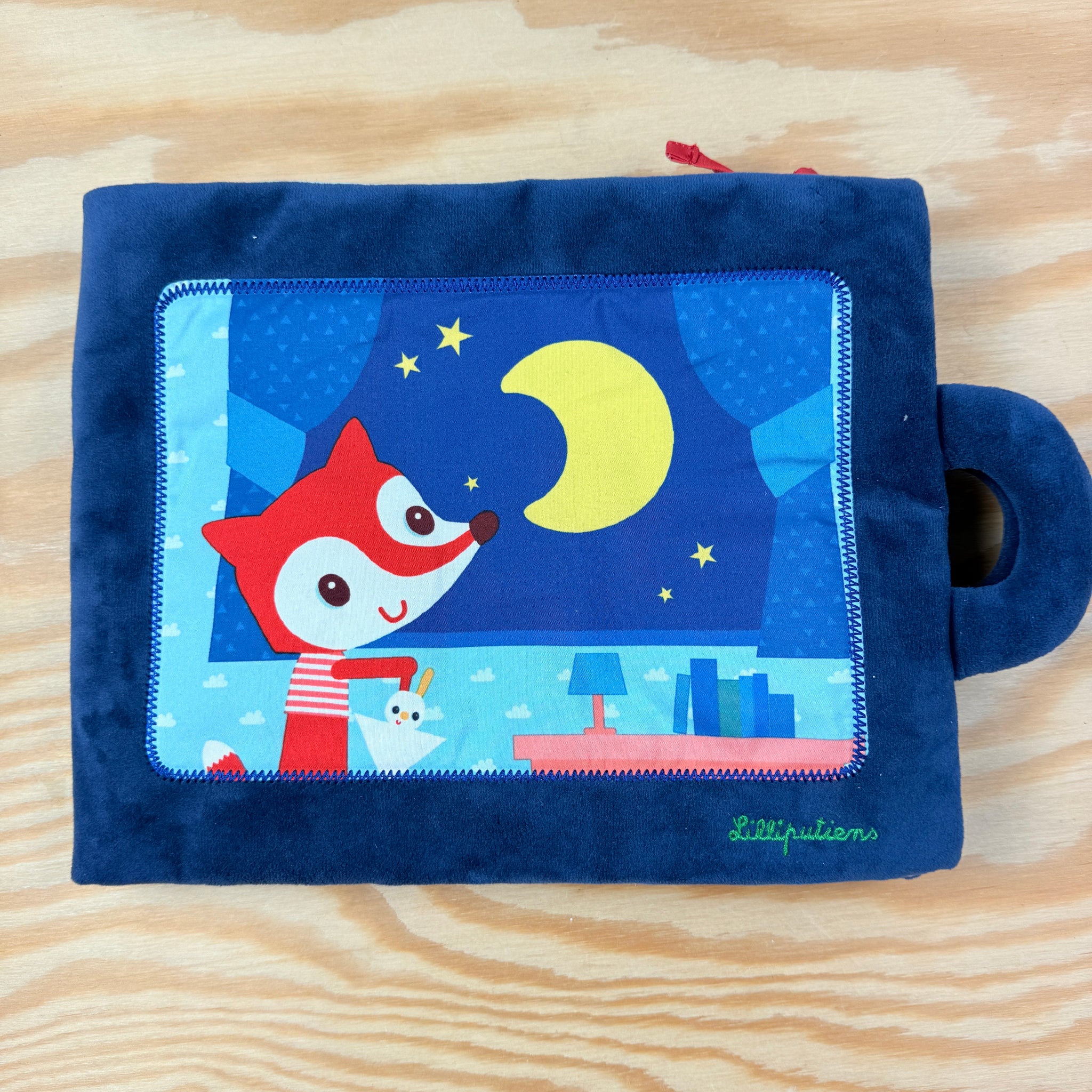 Lilliputiens: slaap zacht klein vosje, zacht doe-boek huis