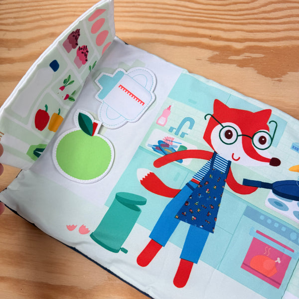 Lilliputiens: slaap zacht klein vosje, zacht doe-boek huis