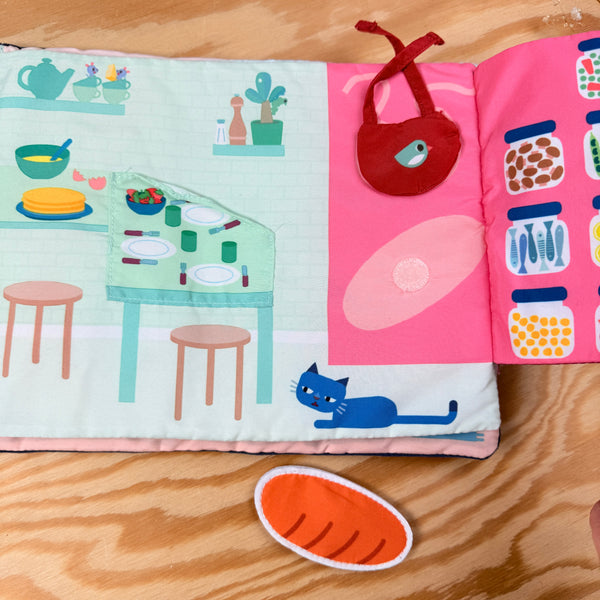 Lilliputiens: slaap zacht klein vosje, zacht doe-boek huis