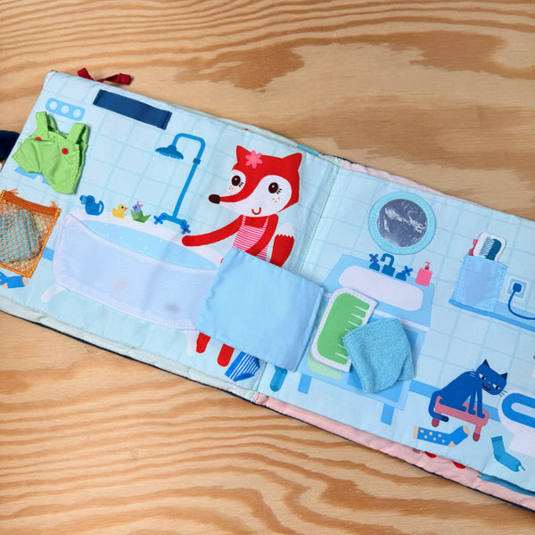 Lilliputiens: slaap zacht klein vosje, zacht doe-boek huis