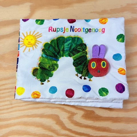 zacht boekje: Rupsje Nooitgenoeg