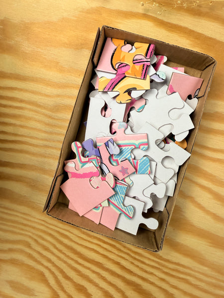 kleine puzzel Paw patrol 50stukken