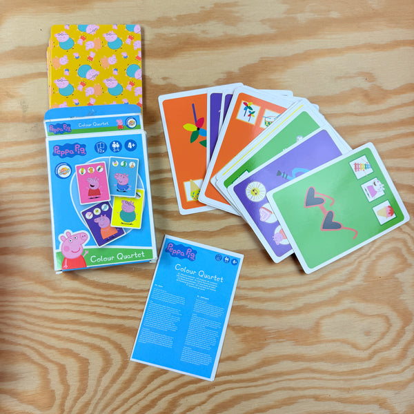Spel: kwartet Peppa Pig