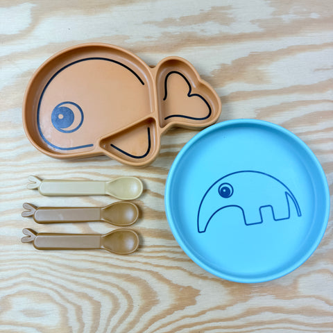 Done by deer: siliconen eetset