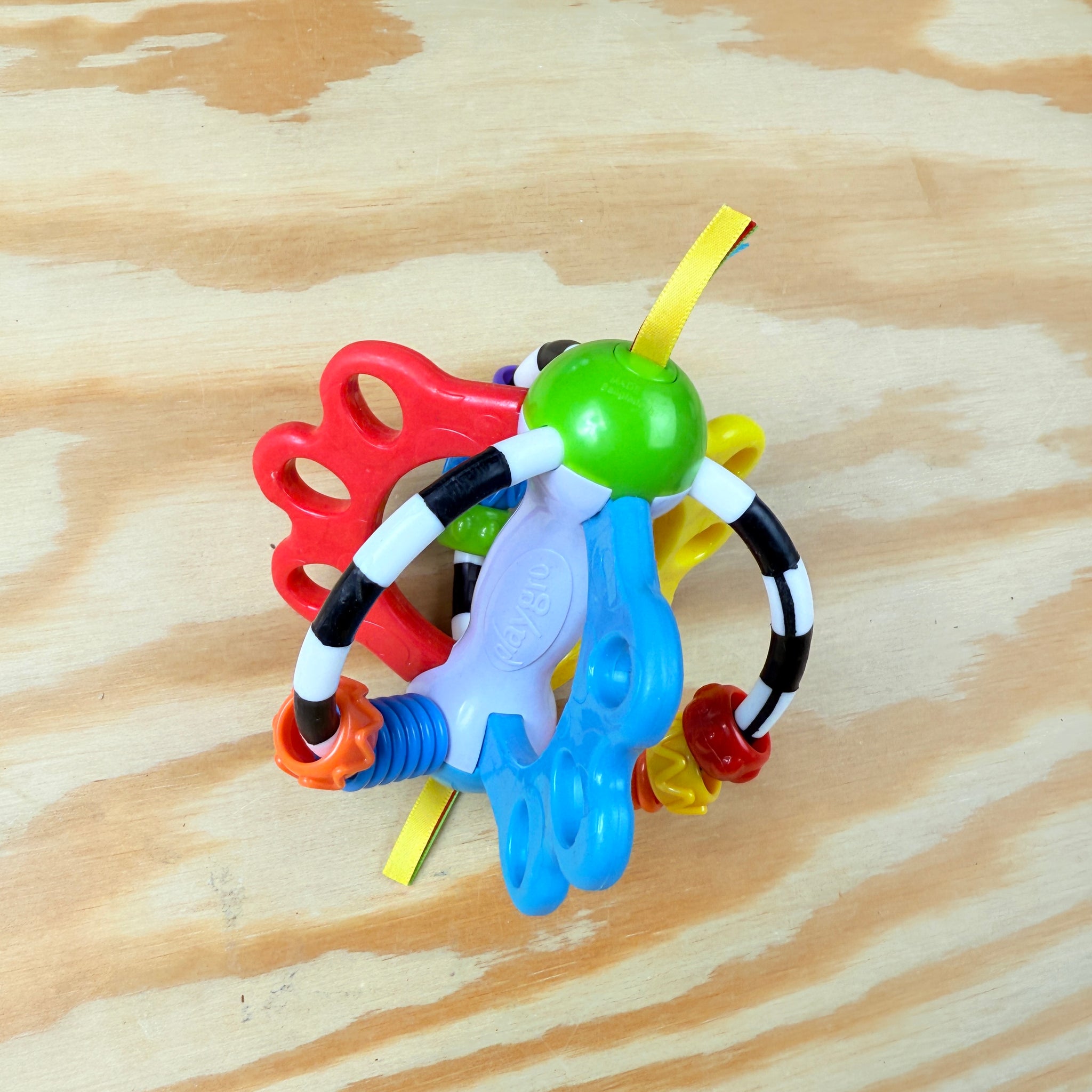 gekleurd speelballetje