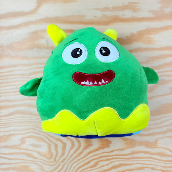omkeerbaar knuffeltje monster