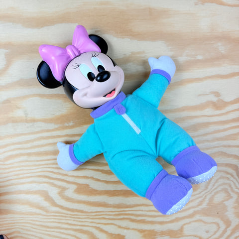 retro minnie mouse knuffel
