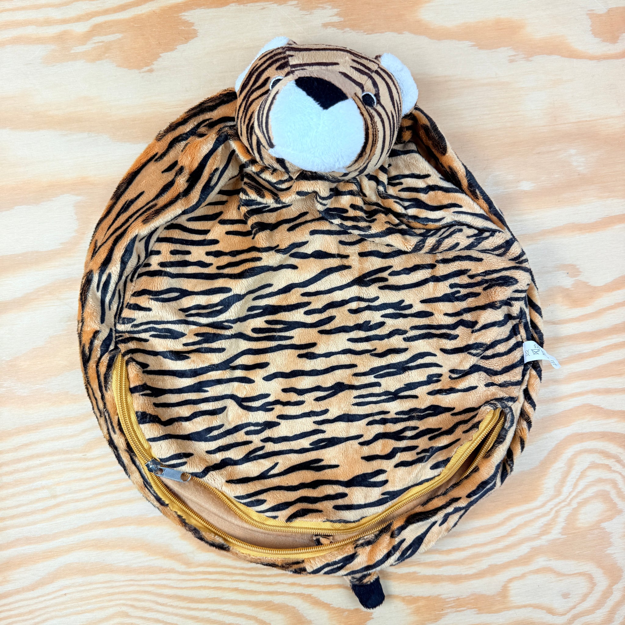 tijgertje met opbergmolijkheid