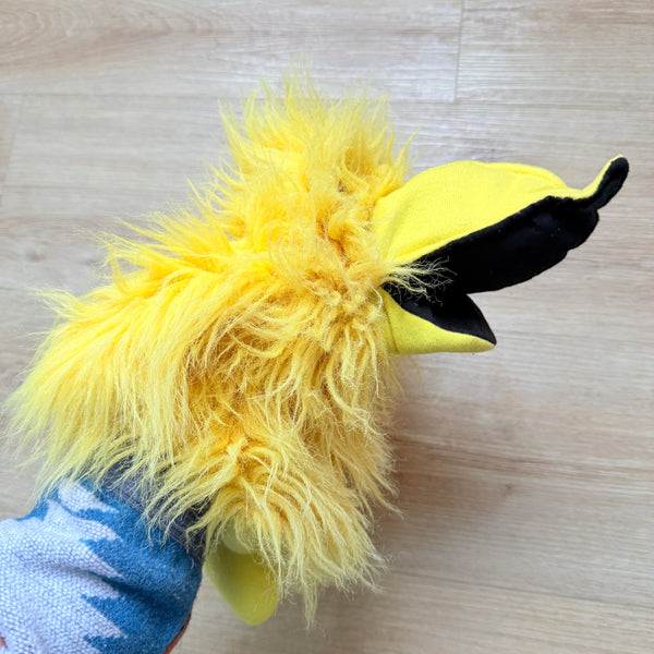 handpop vogel/kuiken