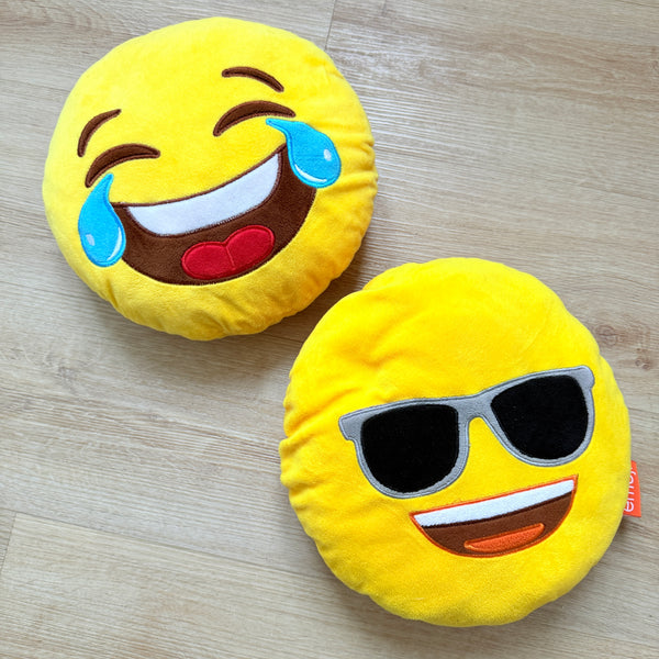 Smiley: 2 kussens