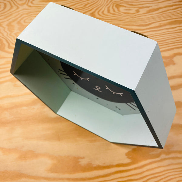 decoratie box met slapende poes