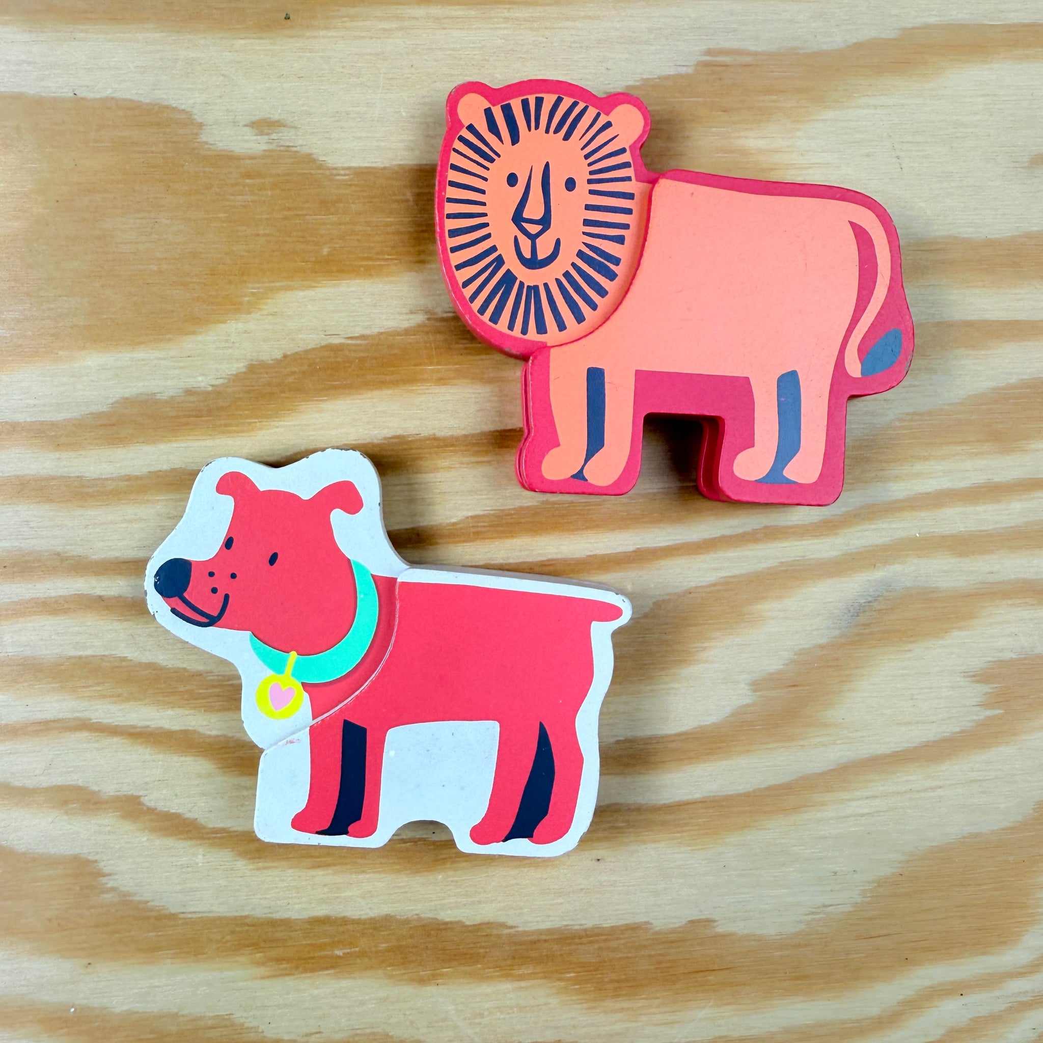 houten speeldiertjes