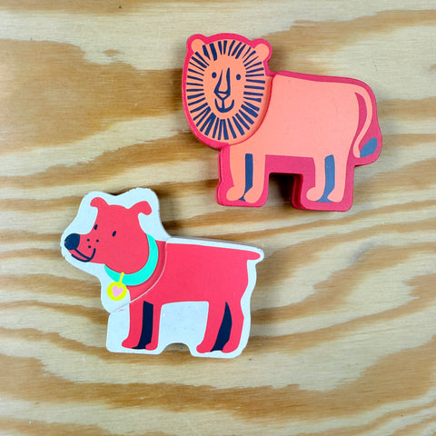 houten speeldiertjes