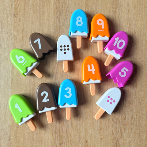 Learning resources: aantallen ijsjes