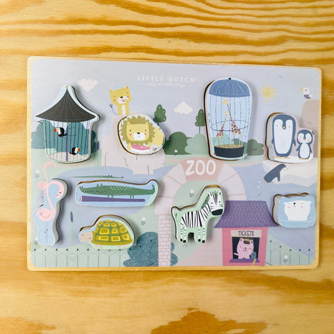 Little dutch: puzzel zoo
