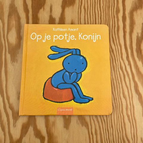 Boek Op je potje konijn