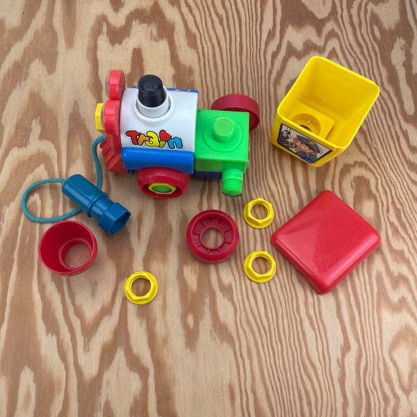 Speelfiguur met schroeven